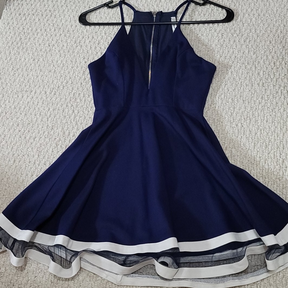 Navy Blue Dress